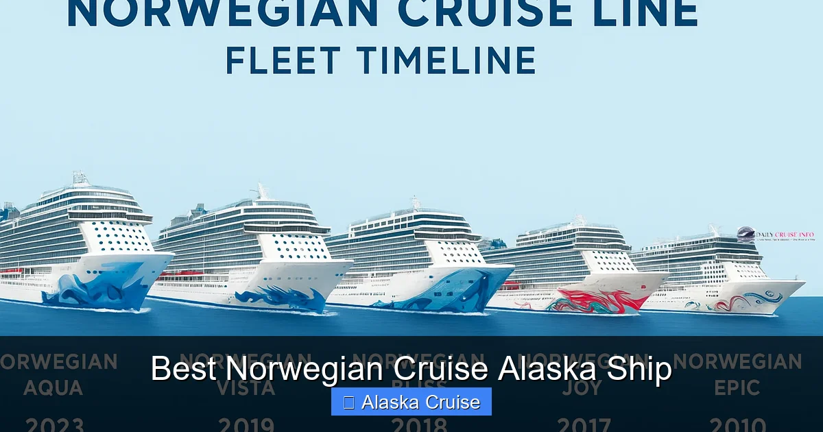 Best Norwegian Cruise Alaska Ship
