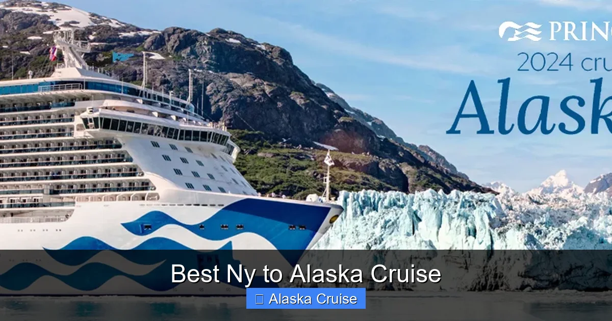 Best Ny to Alaska Cruise