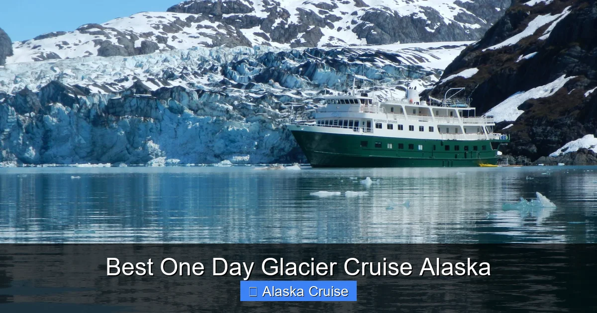 Best One Day Glacier Cruise Alaska