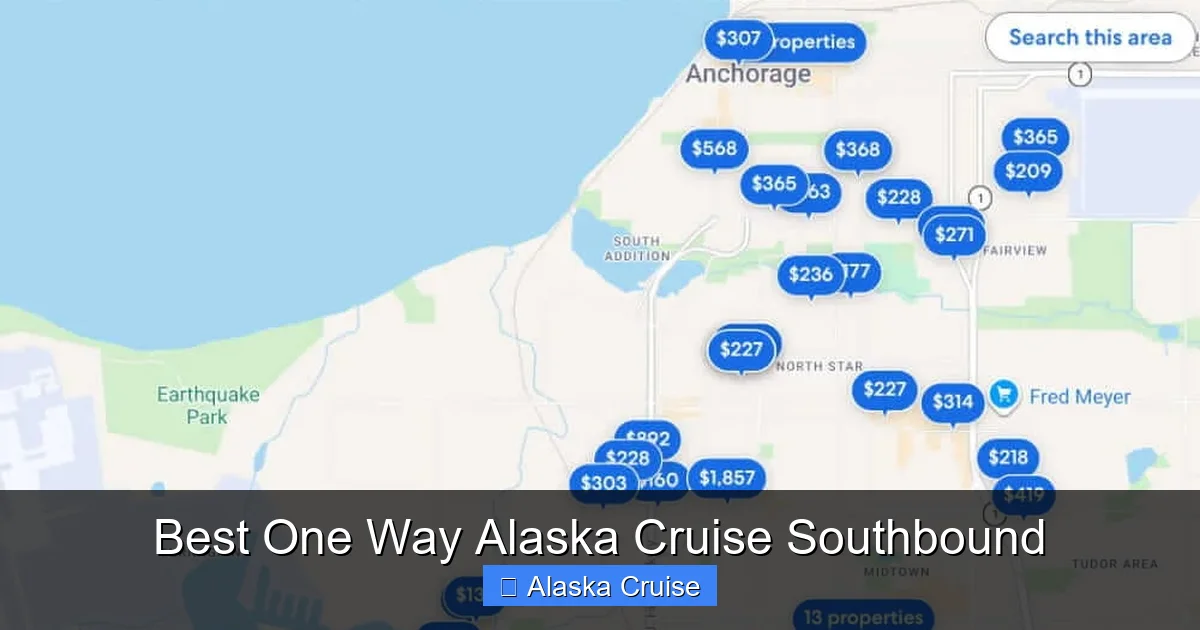 Best One Way Alaska Cruise Southbound