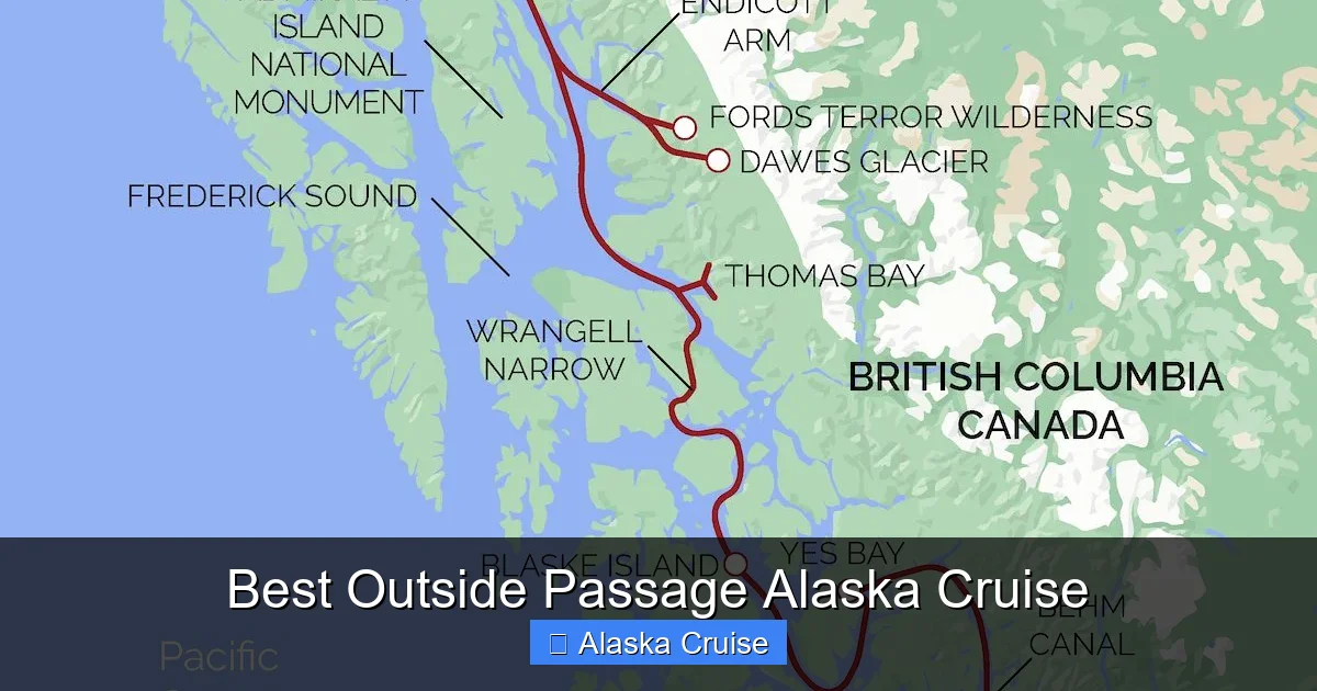 Best Outside Passage Alaska Cruise