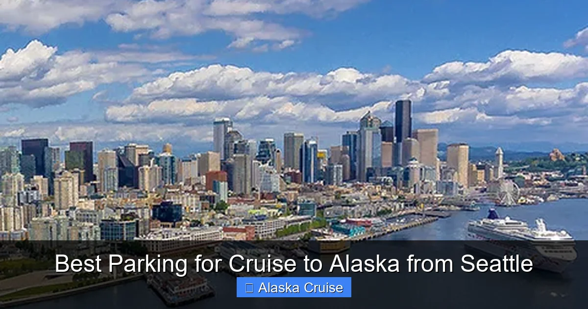 Best Parking for Cruise to Alaska from Seattle