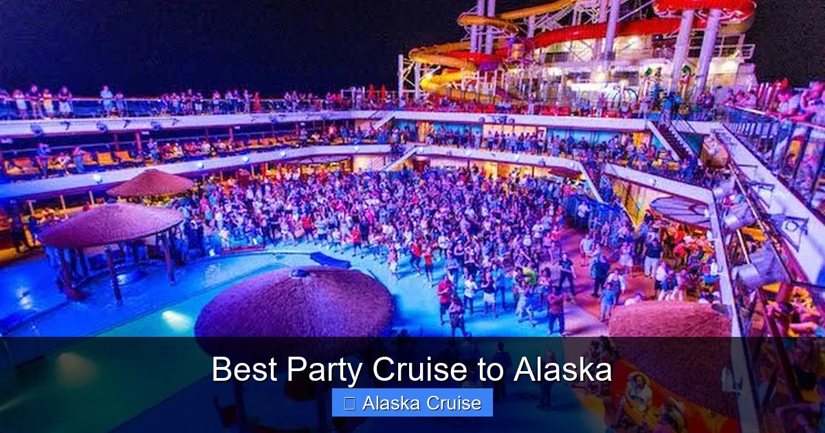 Best Party Cruise to Alaska
