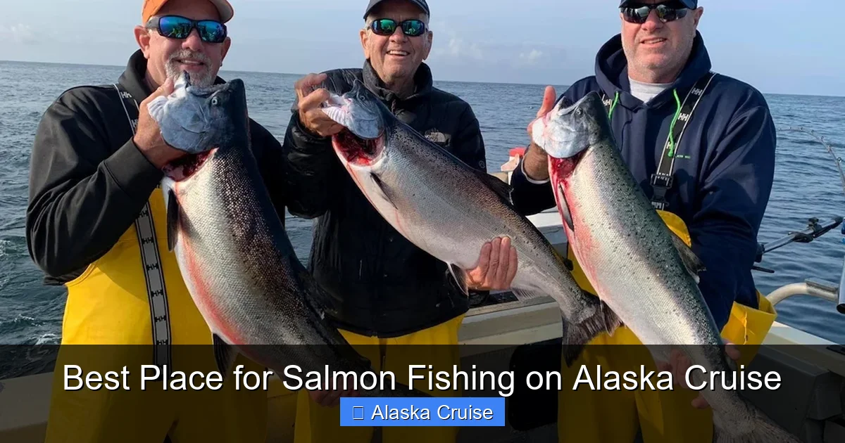 Best Place for Salmon Fishing on Alaska Cruise