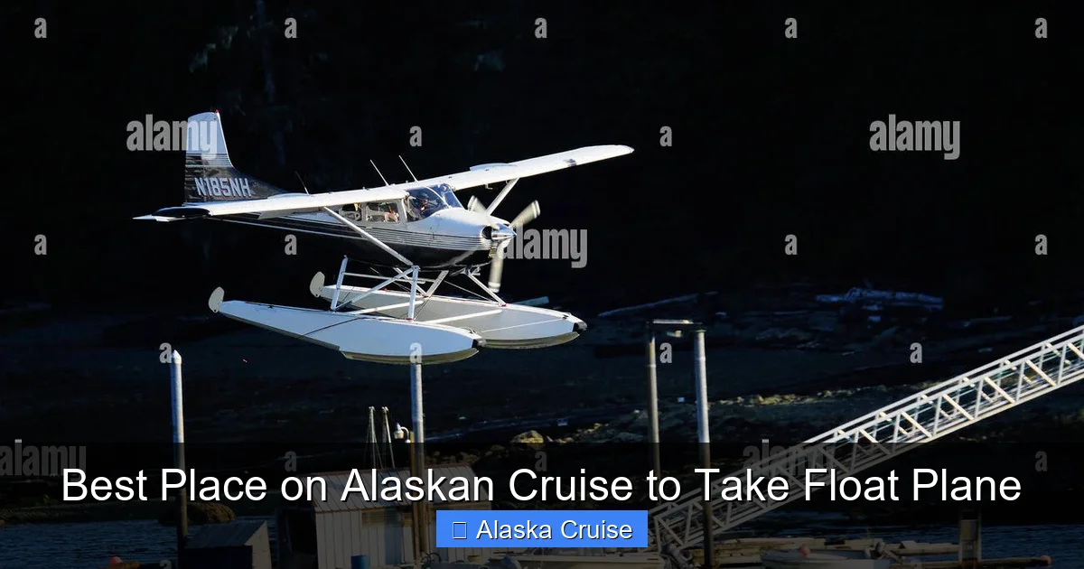 Best Place on Alaskan Cruise to Take Float Plane