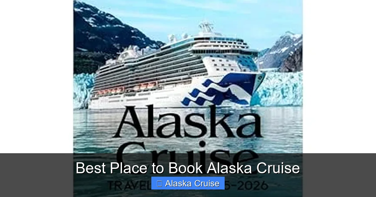 Best Place to Book Alaska Cruise