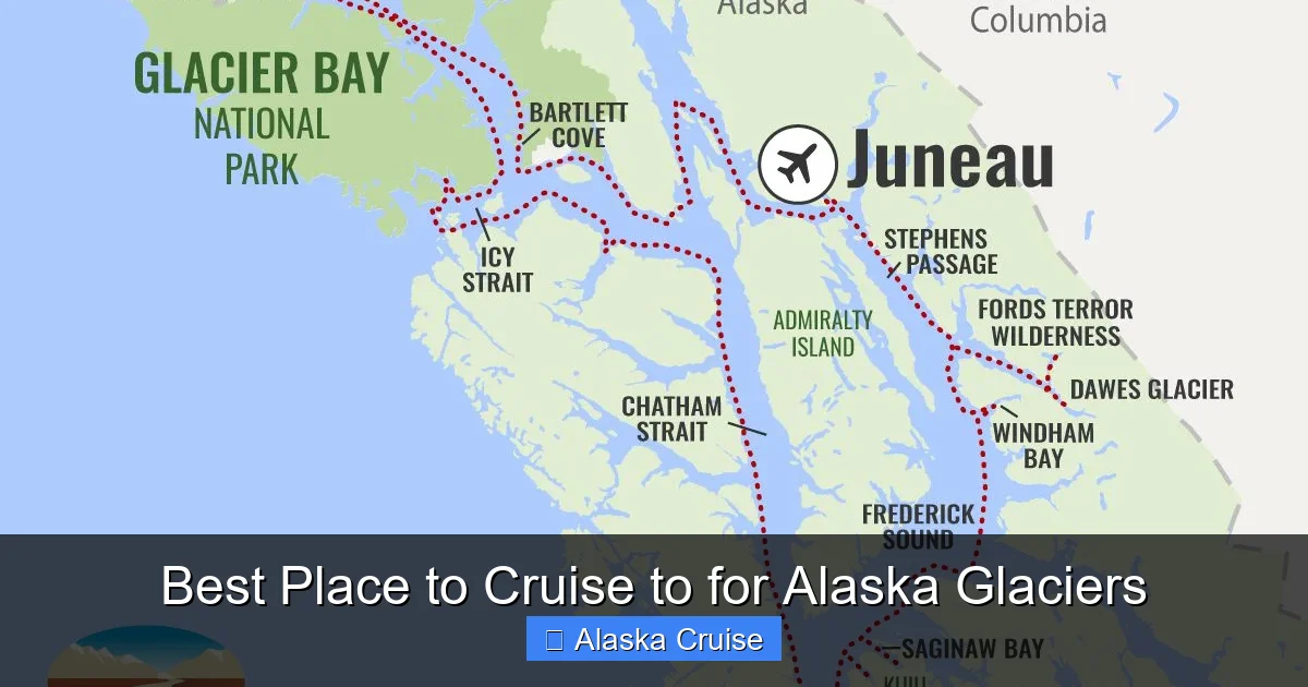 Best Place to Cruise to for Alaska Glaciers