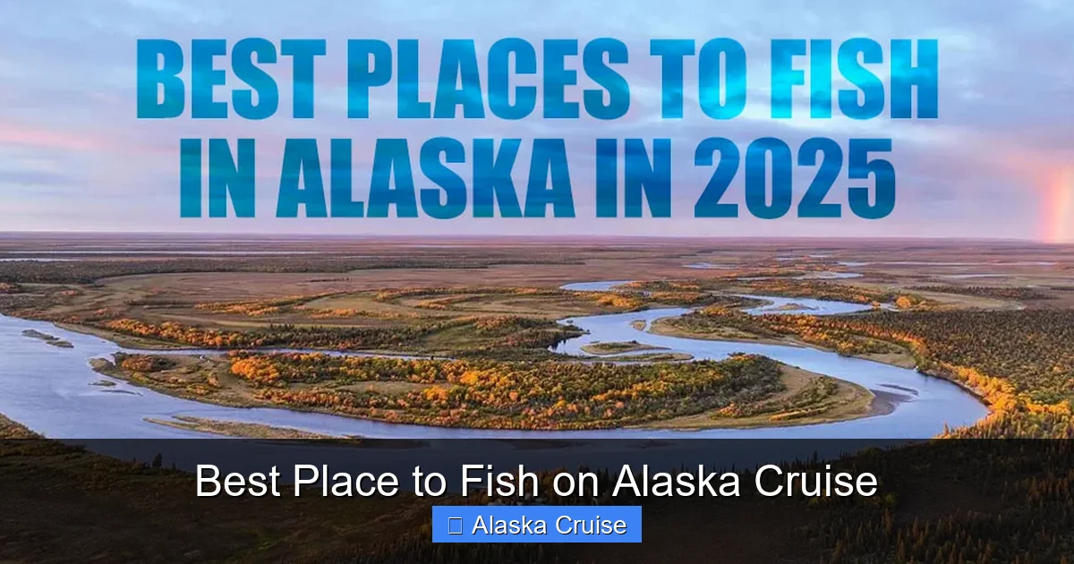 Best Place to Fish on Alaska Cruise