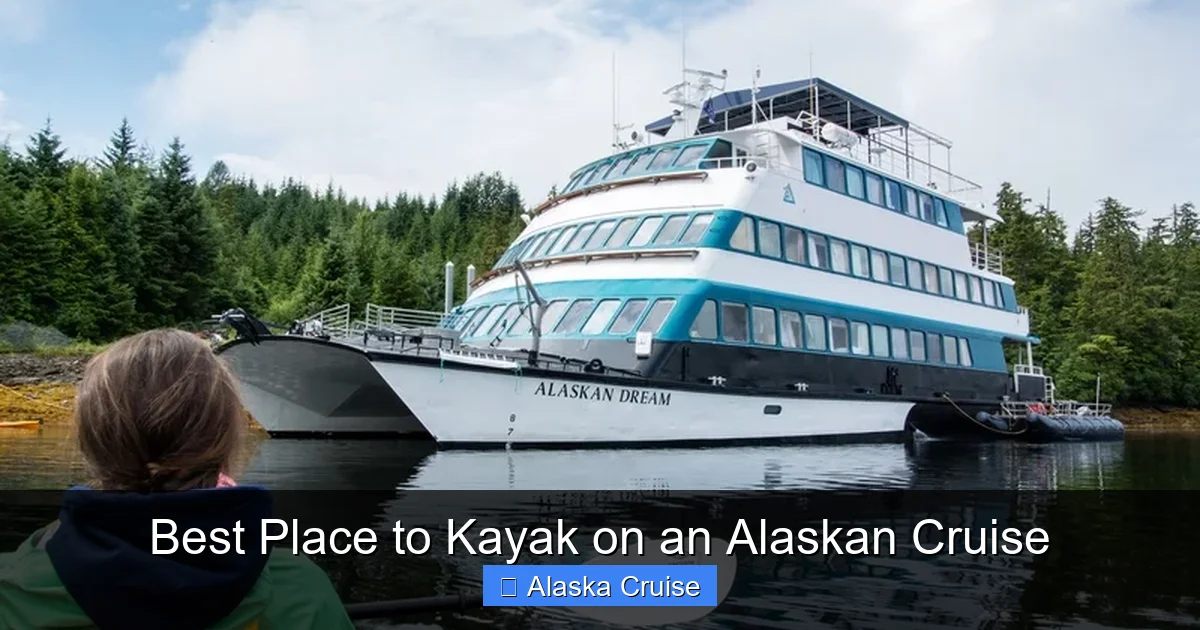 Best Place to Kayak on an Alaskan Cruise