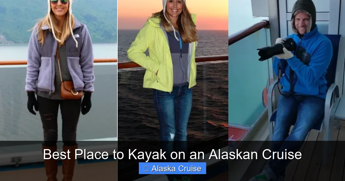 Best Place to Kayak on an Alaskan Cruise