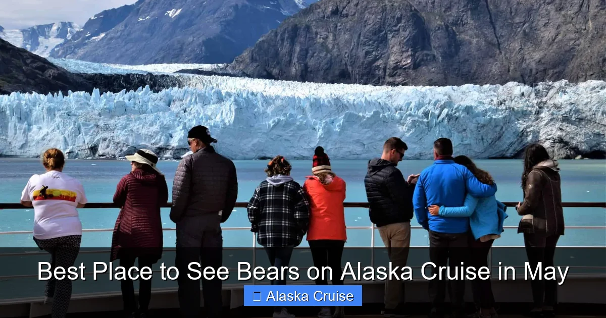 Best Place to See Bears on Alaska Cruise in May