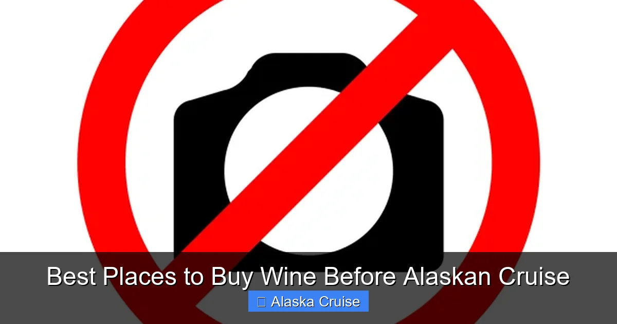 Best Places to Buy Wine Before Alaskan Cruise