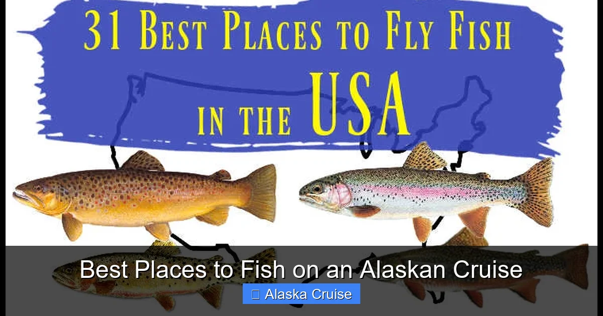 Best Places to Fish on an Alaskan Cruise