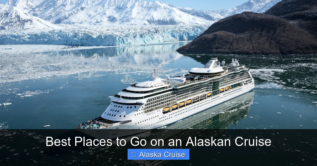 Best Places to Go on an Alaskan Cruise