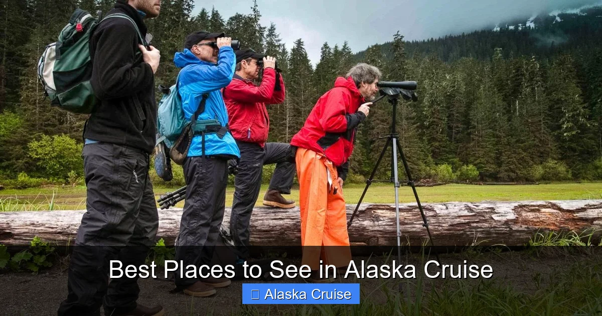 Best Places to See in Alaska Cruise