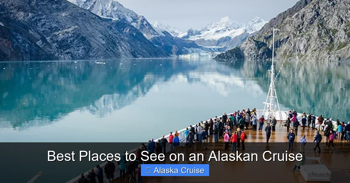Best Places to See on an Alaskan Cruise