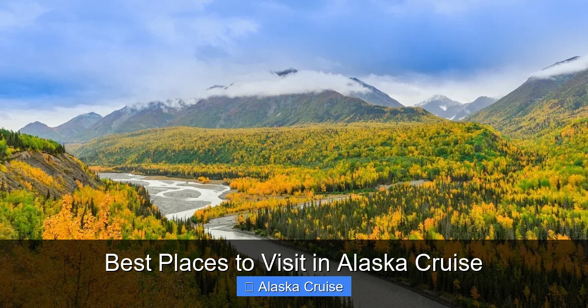 Best Places to Visit in Alaska Cruise