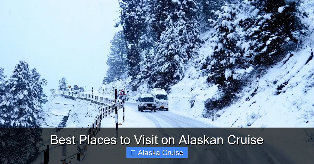 Best Places to Visit on Alaskan Cruise