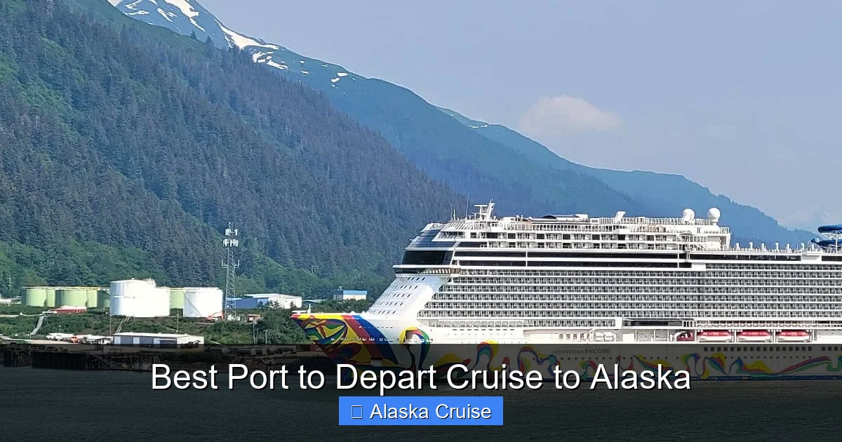 Best Port to Depart Cruise to Alaska