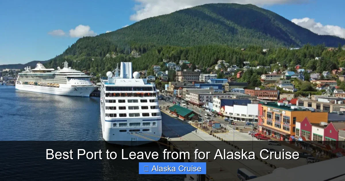 Best Port to Leave from for Alaska Cruise