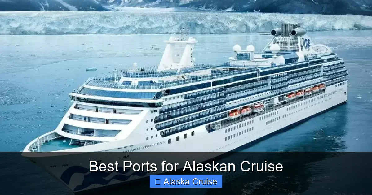 Best Ports for Alaskan Cruise